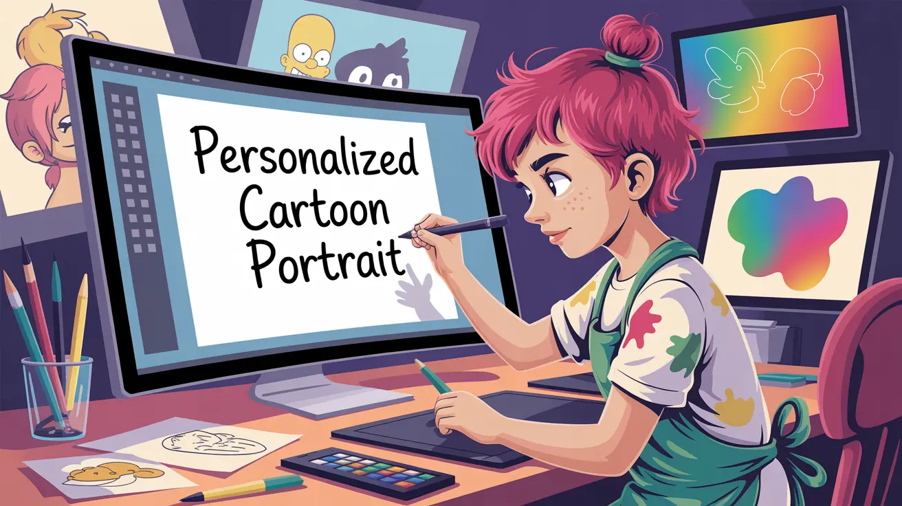 Personalizowany Obraz Kreskówka