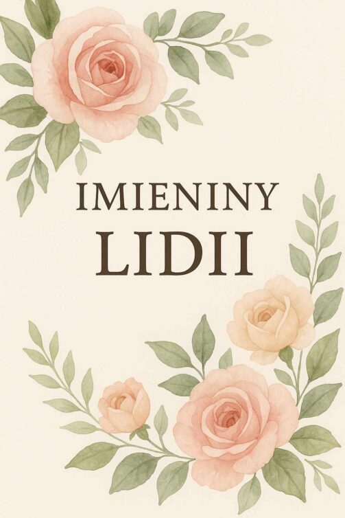 Imieniny Lidii