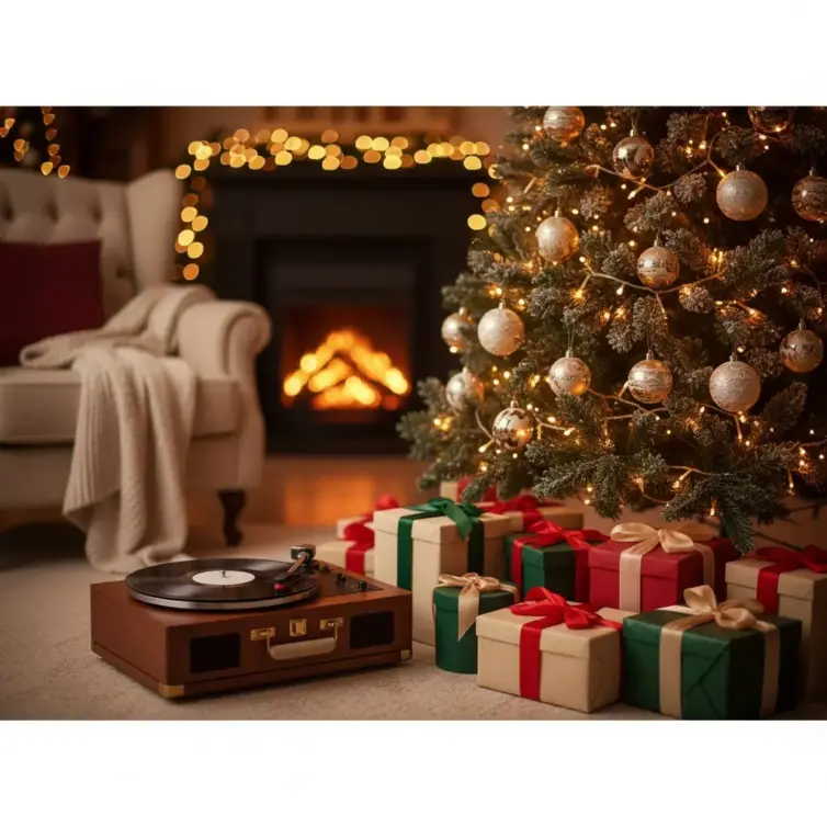 gify swiateczne z muzyka