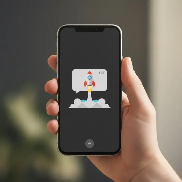 jak wyslac gif na messengerze