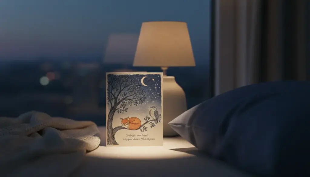 Czym są fajne nowe kartki na dobranoc?