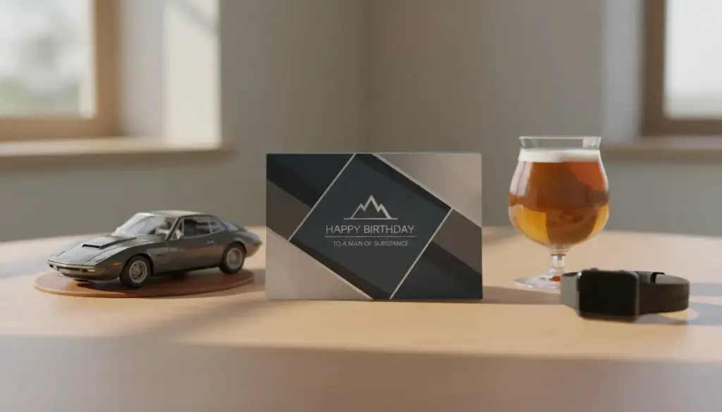 Czym wyróżniają się kartki urodzinowe dla mężczyzny?