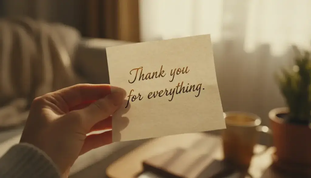 Co wyraża krótkie podziękowanie za życzenia urodzinowe?